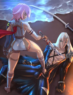 Lightning vs Sephiroth