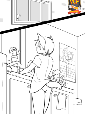 [Blackkitten] Sunday Mornings (Furry Porn)