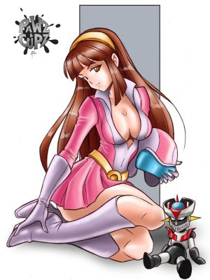 Mazinger parodia porno