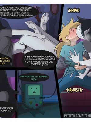 [Hermit Moth] Finn’s Late Night With Marceline (Adventure Time)