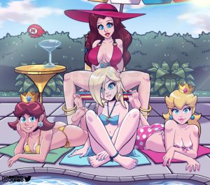 ¡[BromoJumbo] Pin-ups de Mario Gals (Porno de Super Mario Bros)!

¡Descubre las sensuales ilustraciones de las chicas de Mario en un estilo único y atrevido!