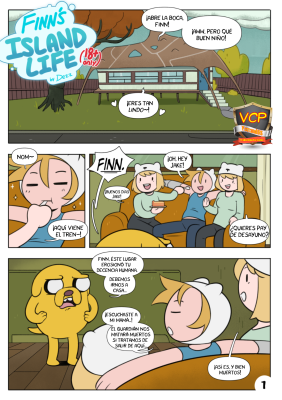 [Dezz] Finn’s Island Life (Adventure Time Comic Porn)