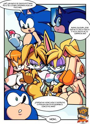 “[TRanger] El Delicioso Regalo de Pascua de Sonic (Porno de Sonic The Hedgehog)”