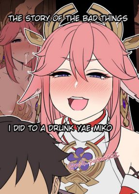 [Dokuneko Noil] Deisui shita Yae Miko ni Warui Koto o suru Hanashi (Genshin Impact Hentai)