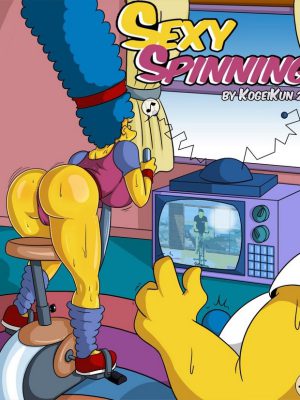 Sexy spinning los simpsons