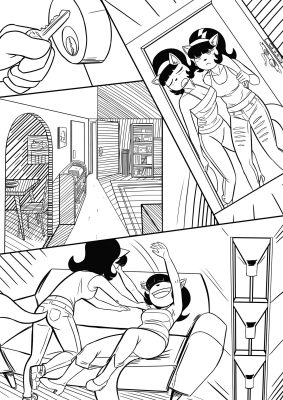 [Redout] Drunk Kitties (T.U.F.F. Puppy Porn Comic)