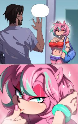 ¡[Conejo Negro Brillante] uwu (Sonic)!