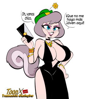 ¡[HernyEd] Slappy Squirrel (Cómic erótico de Animaniacs) – ¡Una ardilla traviesa en acción!