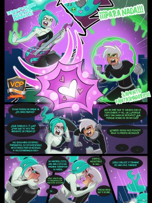 “[Polilla Ermitaño] Enfrentamiento ardiente con Ember McLaine (Porno de Danny Phantom)”