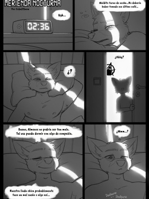 “[Cobalt Snow] Merienda Nocturna (Cómic Porno Furry)”