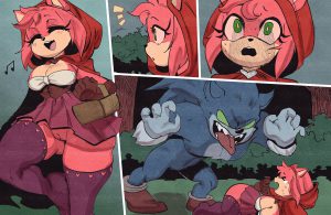 [ShyBred] Red Riding Rose (Sonic The Hedgehog Porn)