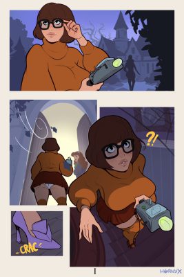 [Hornyx] Velma and Daphne’s spooky night (Scooby-Doo)