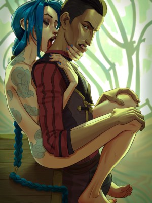 [NickEronic] Jinx & Silco (League of Legends/Arcane Porn)