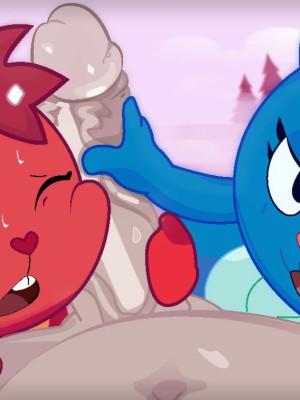 [Gosgoz] Happy Slut Friends (Happy Tree Friends)