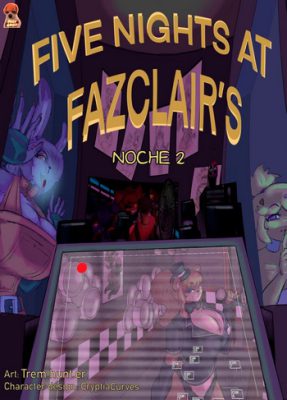 ¡[Trem.hunt.er] Cinco noches en Fazclair – Noche 2 (Five Nights at Freddy Porno): ¡Una experiencia intensa y erótica que te dejará sin aliento!