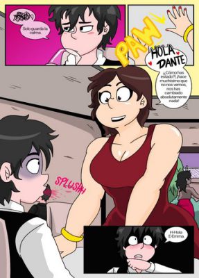 ¡[Daken Art] Reunión Escolar (Cómic XXX) – ¡Una cita ardiente en el aula!