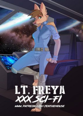 [JenTheMouse] Lt. Freya #1 (Furry XXX)