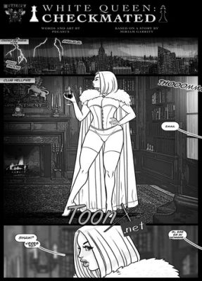 [Pegasus] White Queen Checkmated (Comic Interracial)