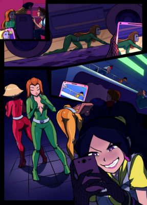 Totally Blackmail (Comic Porno)
