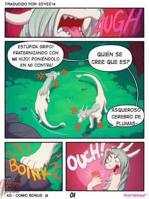 [Sefeiren] Frisky Ferals – Algo Diferente Bonus Comic (Furry Porn)