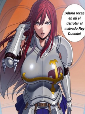 [Asa Yohoki] Erza Scarlet (Fairy Tail Porno)