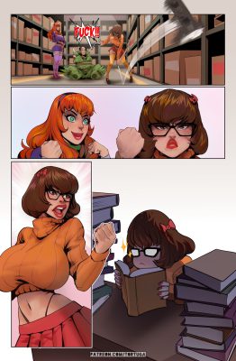 [Tortuga] Daphne, Velma and the minotaur (Scooby Doo)
