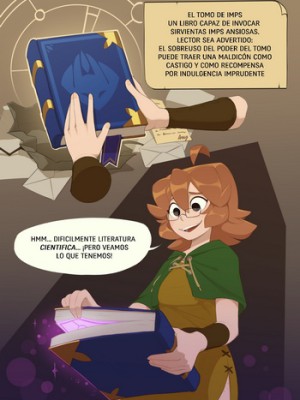 [HuffsLove] Monster Researcher Eclair and the Book of Imps!
