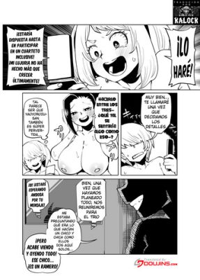 [Oekaki Kaki] Academia de Héroes & una Moralidad Invertida 3: Caso Hagakure (My Hero Academia XXX)