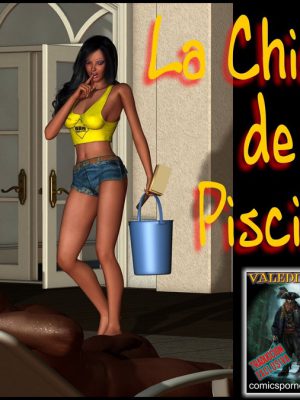 La chica de la piscina