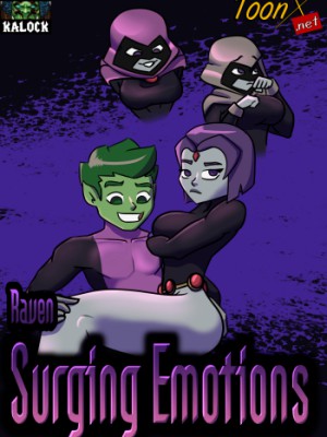 [Evil Racoon] Raven Surging Emotions (Teen Titans XXX)