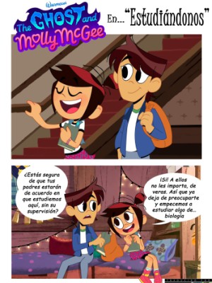 [Lester] Molly & Ollie en «Estudiándonos» (The Ghost and Molly McGee XXX)