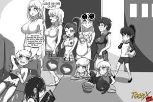 [Eauderosh] Watching Over The Little Sisters (The Loud House XXX)