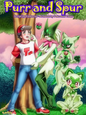 [Palcomix] Purr y Spur (Pokemon Porno)