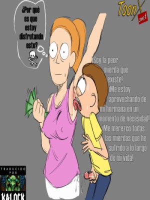 [DZK] Morty, Pervertido pero no Imbécil (Rick & Morty XXX)