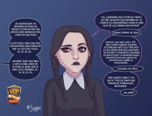 [MrScrambled] Happy Halloween with WEDNESDAY! (The Addams Family Porn)