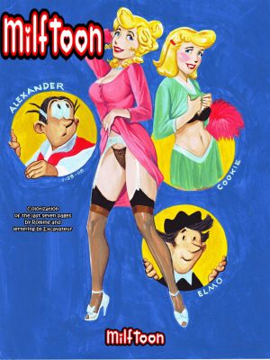 Blondie Pepita y Lorenzo Milftoon