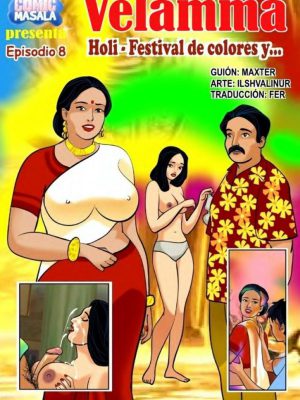 Velamma 8 Holi, Festival de colores y…